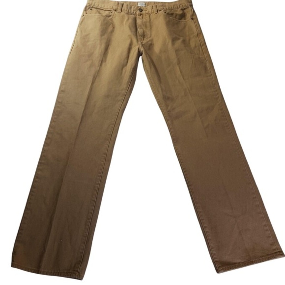 J.Crew‎ Vintage Slim Straight Pants Men's 33x31 (Tag 34x32) Cotton Casual Chino